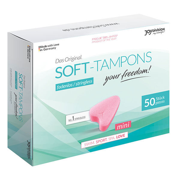 Joydivision Soft-Tampons Original Mini — Tampons, 50 Pack — Wellness — view 2