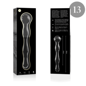 Nebula Series By Ibiza Model 13 — Glass Dildo, 18 cm — Dildos — view 3