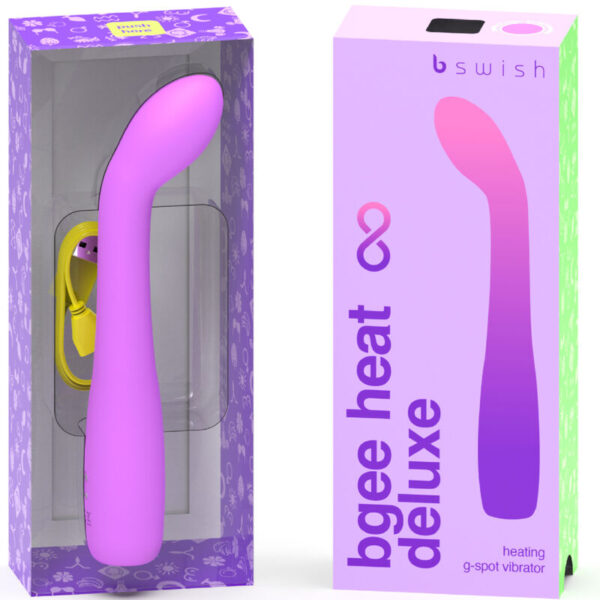 B Swish Bgee Heat Infinite Deluxe — Vibrator, Heated, Lavender — Classic Vibrators — view 5