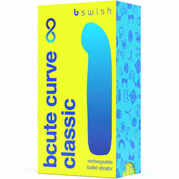 B Swish Bcute Curve Infinite — G-Spot Vibrator, Yellow — Clitoral Stimulators — view 4