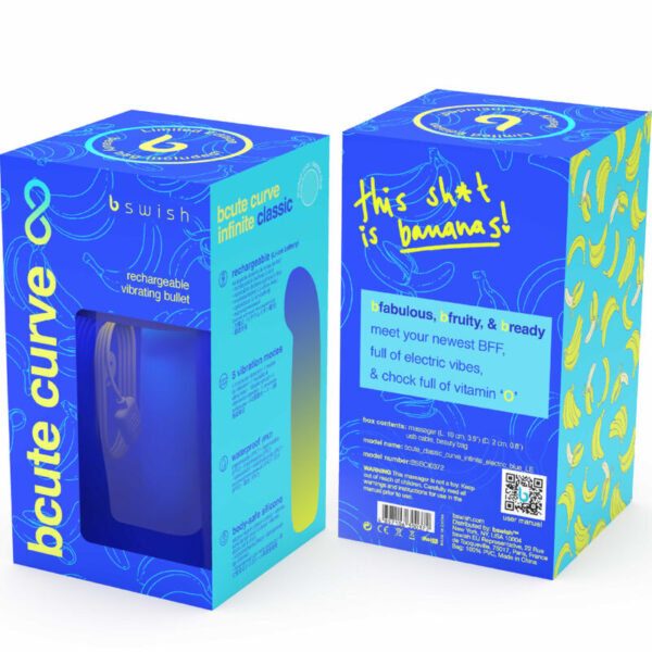 B Swish Bcute Limited Edition — G-Spot Vibrator, Blue — Clitoral Stimulators — view 3