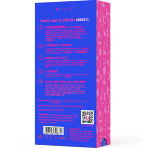 B Swish Bwild Bunny Infinite — Rabbit Vibrator, Waterproof, Blue — Clitoral Stimulators — view 3