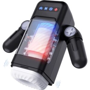 Game Cup — Automatic Masturbator, Heated, Black — Automatic Masturbators