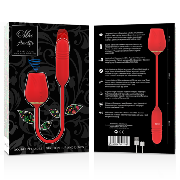 Mia Amalfi — Air Pulse Stimulator, Up and Down Vibrator — Air Pulse Vibrators — view 5