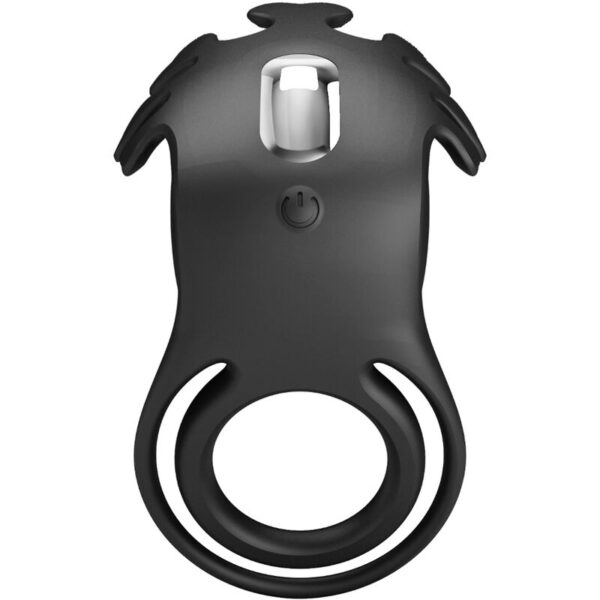 Pretty Love Ruben — Vibrating Cock Ring, Rechargeable, Black — Cock Rings — view 2