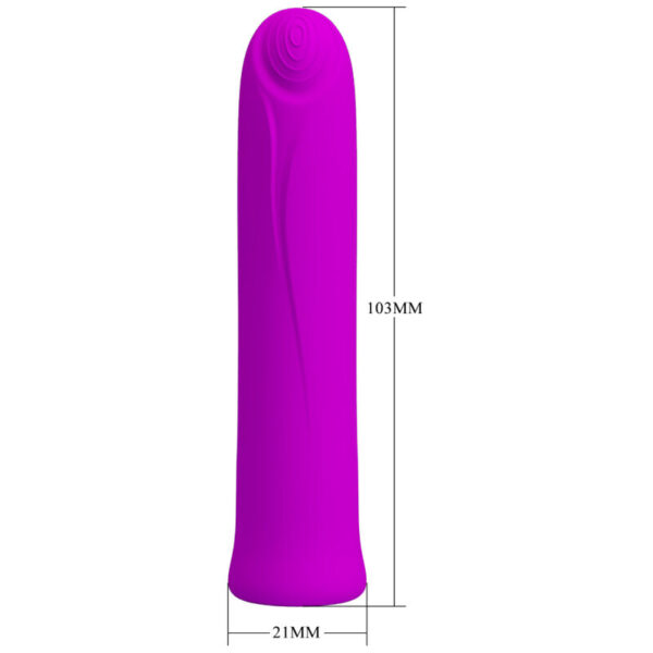 Pretty Love Curtis — Mini Vibrator, Rechargeable, Violet — Mini Vibrators — view 5