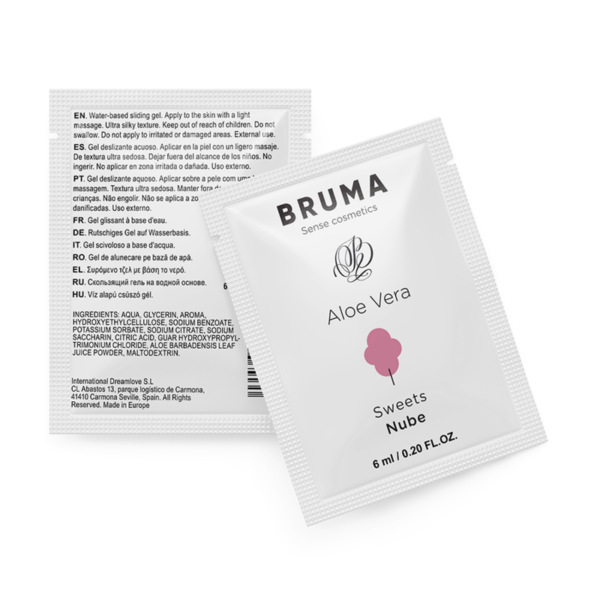Bruma Aloe Vera — Flavoured Lubricant, 6 ml, Sweets — Flavored Lubricants