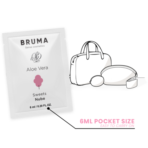 Bruma Aloe Vera — Flavoured Lubricant, 6 ml, Sweets — Flavored Lubricants — view 2
