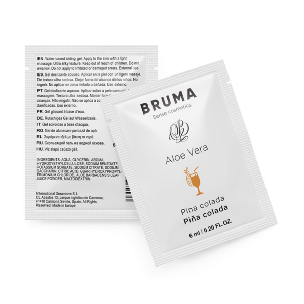 Bruma Aloe Vera — Flavoured Lubricant, 6 ml, Piña Colada — Flavored Lubricants