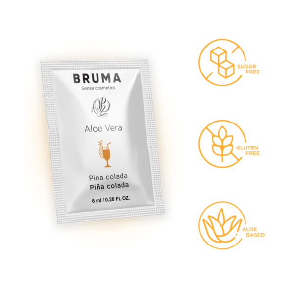 Bruma Aloe Vera — Flavoured Lubricant, 6 ml, Piña Colada — Flavored Lubricants — view 6