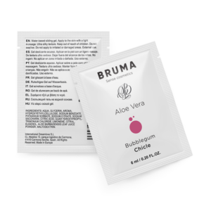 Bruma Aloe Vera — Flavoured Lubricant, 6 ml, Bubblegum — Flavored Lubricants