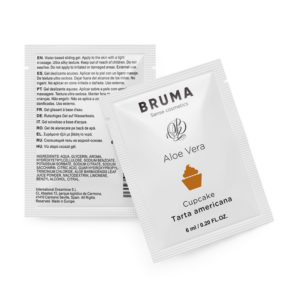 Bruma Aloe Vera — Flavoured Lubricant, 6 ml, Cupcake — Flavored Lubricants