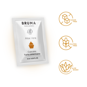Bruma Aloe Vera — Flavoured Lubricant, 6 ml, Cupcake — Flavored Lubricants — view 3