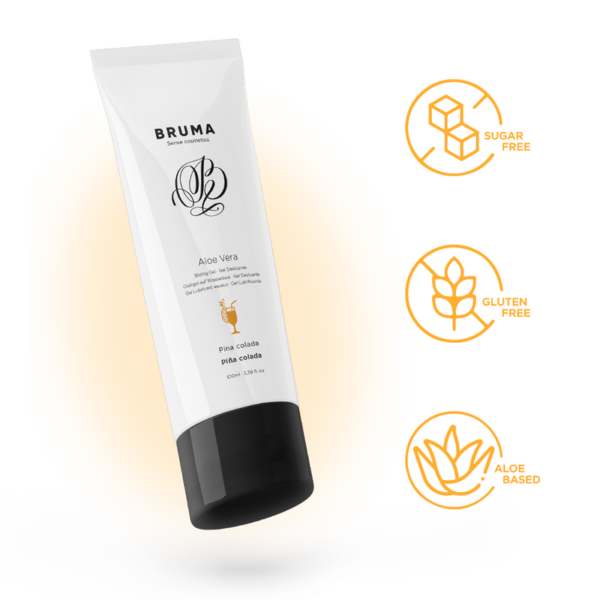 Bruma Aloe Vera — Flavoured Lubricant, 100 ml, Piña Colada — Flavored Lubricants — view 4