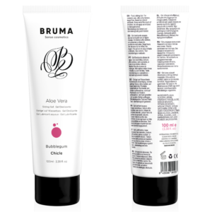 Bruma Aloe Vera — Flavoured Lubricant, 100 ml, Bubblegum — Flavored Lubricants