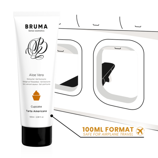 Bruma Aloe Vera — Flavoured Lubricant, 100 ml, Cupcake — Flavored Lubricants — view 5