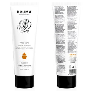 Bruma Aloe Vera — Flavoured Lubricant, 100 ml, Cupcake — Flavored Lubricants