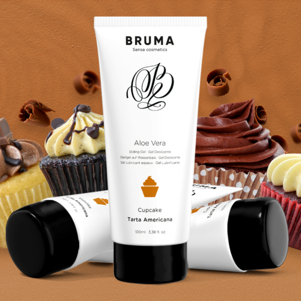 Bruma Aloe Vera — Flavoured Lubricant, 100 ml, Cupcake — Flavored Lubricants — view 6