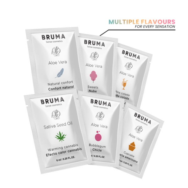 Bruma Aloe Vera — Flavoured Lubricant, 6 ml, Cupcake — Flavored Lubricants — view 6