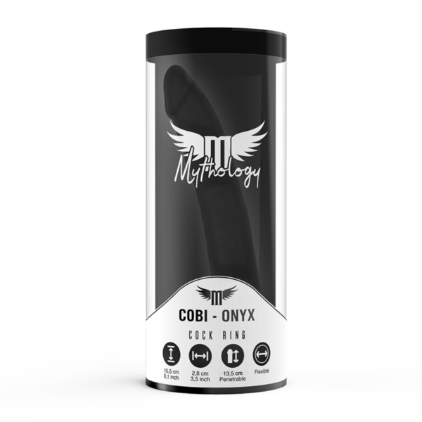 Mythology Cobi Onyx — Cock Ring, With Anal Dildo — Cock Rings — view 4