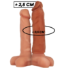 VirilXL Liquid Silicone V5 — Penis Extension Sleeve, Brown — Penis Accessories