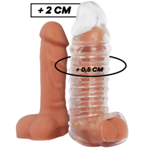 VirilXL V11 — Penis Extension Sleeve, Transparent — Penis Accessories