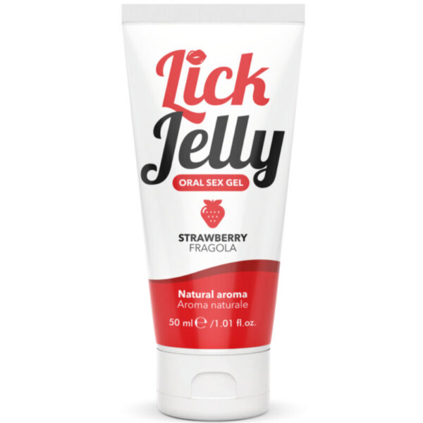 Intimateline Lick Jelly — Flavoured Lubricant, 50 ml, Strawberry — Flavored Lubricants