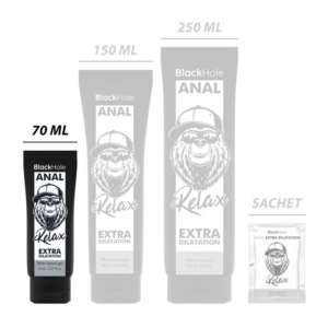 Black Hole — Anal Relaxing Gel, 70 ml, Water-Based — Anal Lubricants — view 2