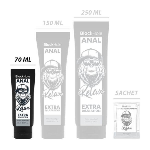 Black Hole — Anal Relaxing Gel, 70 ml, Water-Based — Anal Lubricants — view 2