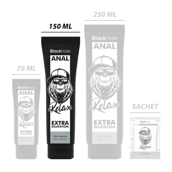 Black Hole — Anal Relaxing Gel, 150 ml, Water-Based — Anal Lubricants — view 7
