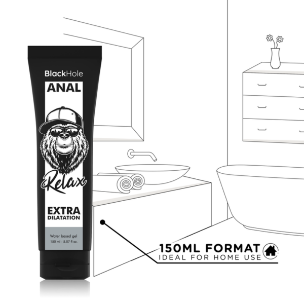 Black Hole — Anal Relaxing Gel, 150 ml, Water-Based — Anal Lubricants — view 5