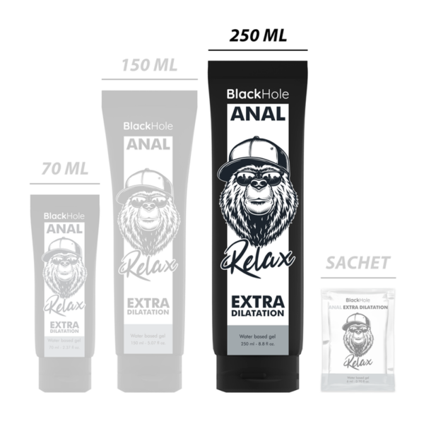 Black Hole — Anal Relaxing Gel, 250 ml, Water-Based — Anal Lubricants — view 7