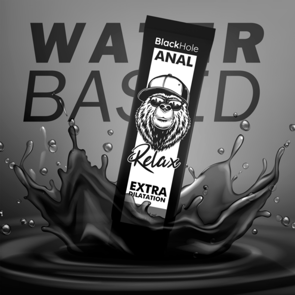 Black Hole — Anal Relaxing Gel, 250 ml, Water-Based — Anal Lubricants — view 5