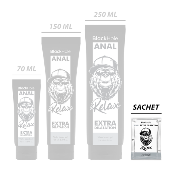 Black Hole — Anal Relaxing Gel, 6 ml, Water-Based — Anal Lubricants — view 6