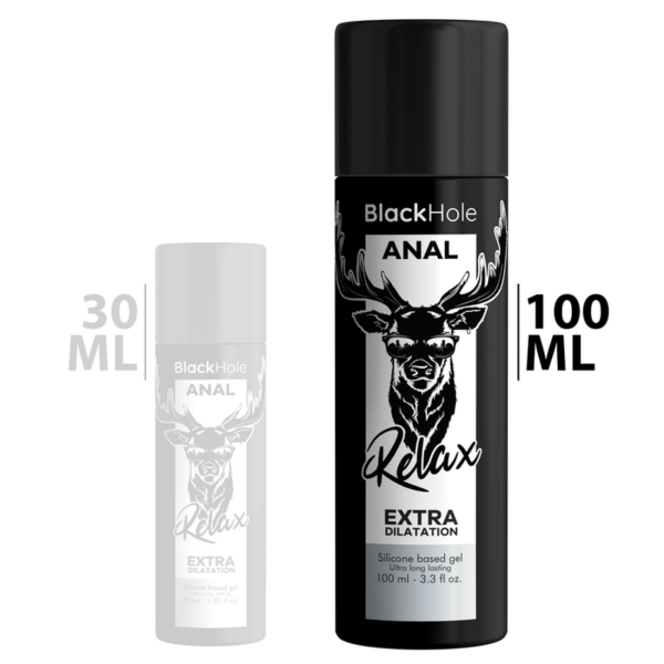 Black Hole — Anal Relaxing Gel, 100 ml, Silicone-Based — Anal Lubricants — view 7