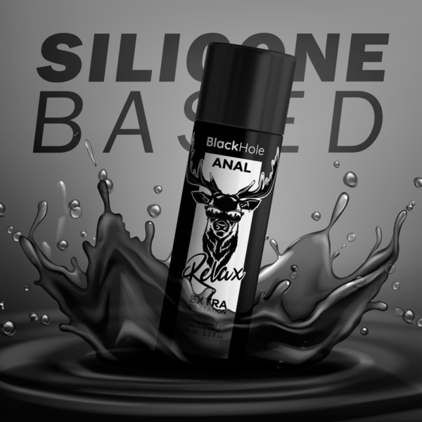 Black Hole — Anal Relaxing Gel, 100 ml, Silicone-Based — Anal Lubricants — view 3