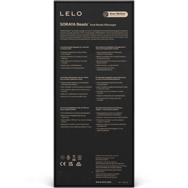 LELO Soraya Beads — Anal Vibrator, Rechargeable — view 5