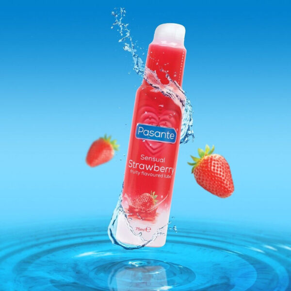 Pasante Wild Strawberry — Flavoured Lubricant, 75 ml — Flavored Lubricants — view 2