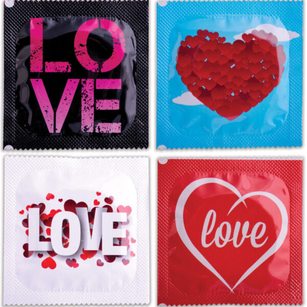 Pasante Love — Condoms, 144 Pack — Bulk Condom Packs