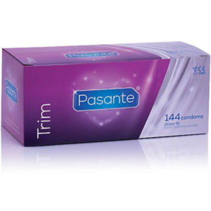 Pasante Trim — Snug Fit Condoms, 144 Pack, Box — Bulk Condom Packs — view 2