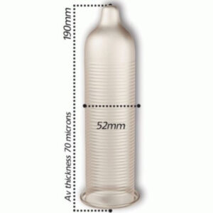 Pasante Cooling Sensation — Ribbed Condoms, 144 Pack — Bulk Condom Packs — view 3