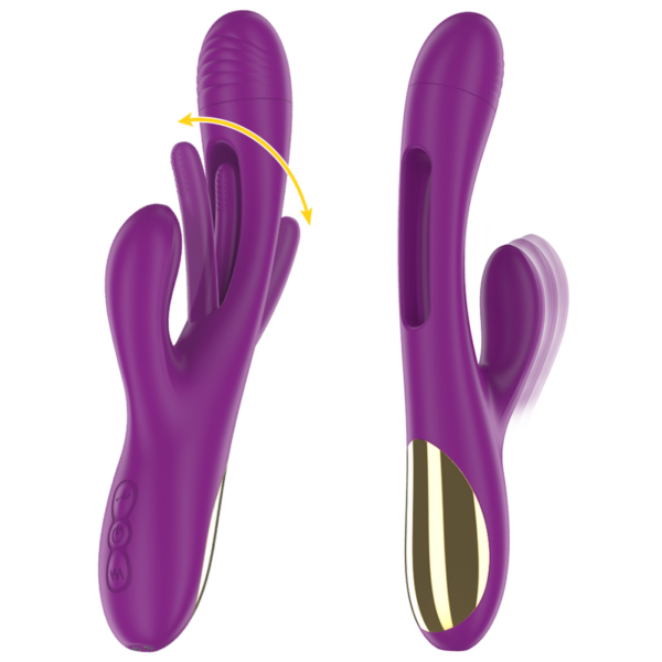 Intense Apolo — Rabbit Vibrator, Waterproof, Purple — Rabbit Vibrators — view 5
