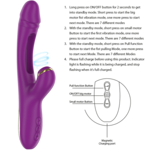 Intense Ateneo — Clit Sucker, Waterproof, Purple — Air Pulse Vibrators — view 3