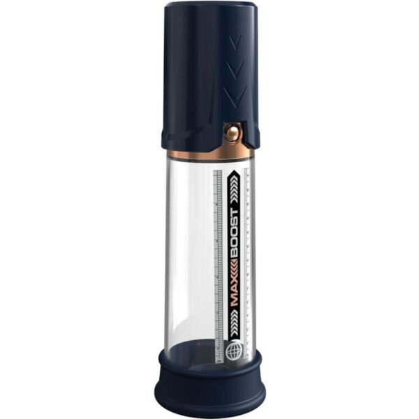 Pump Worx Max Boost — Penis Pump, Blue — Penis Pumps — view 5
