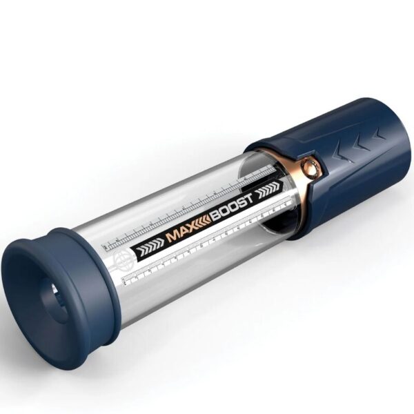 Pump Worx Max Boost — Penis Pump, Blue — Penis Pumps — view 3