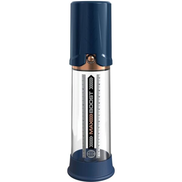 Pump Worx Max Boost — Penis Pump, Blue — Penis Pumps