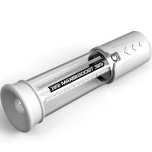Pump Worx Max Boost — Penis Pump, White — Penis Pumps — view 3