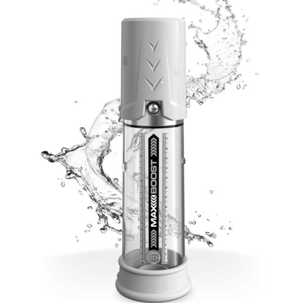 Pump Worx Max Boost — Penis Pump, White — Penis Pumps — view 4