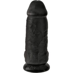King Cock Chubby — Realistic Dildo, 23 cm, Black — Dildos — view 4