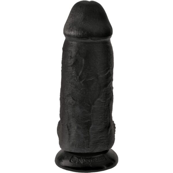 King Cock Chubby — Realistic Dildo, 23 cm, Black — Dildos — view 4
